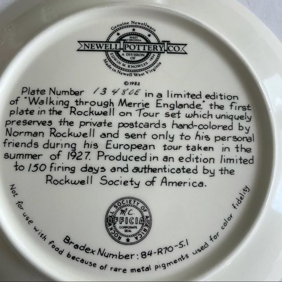 Walking Through Merrie Englande Norman Rockwell - Picture 5 of 6